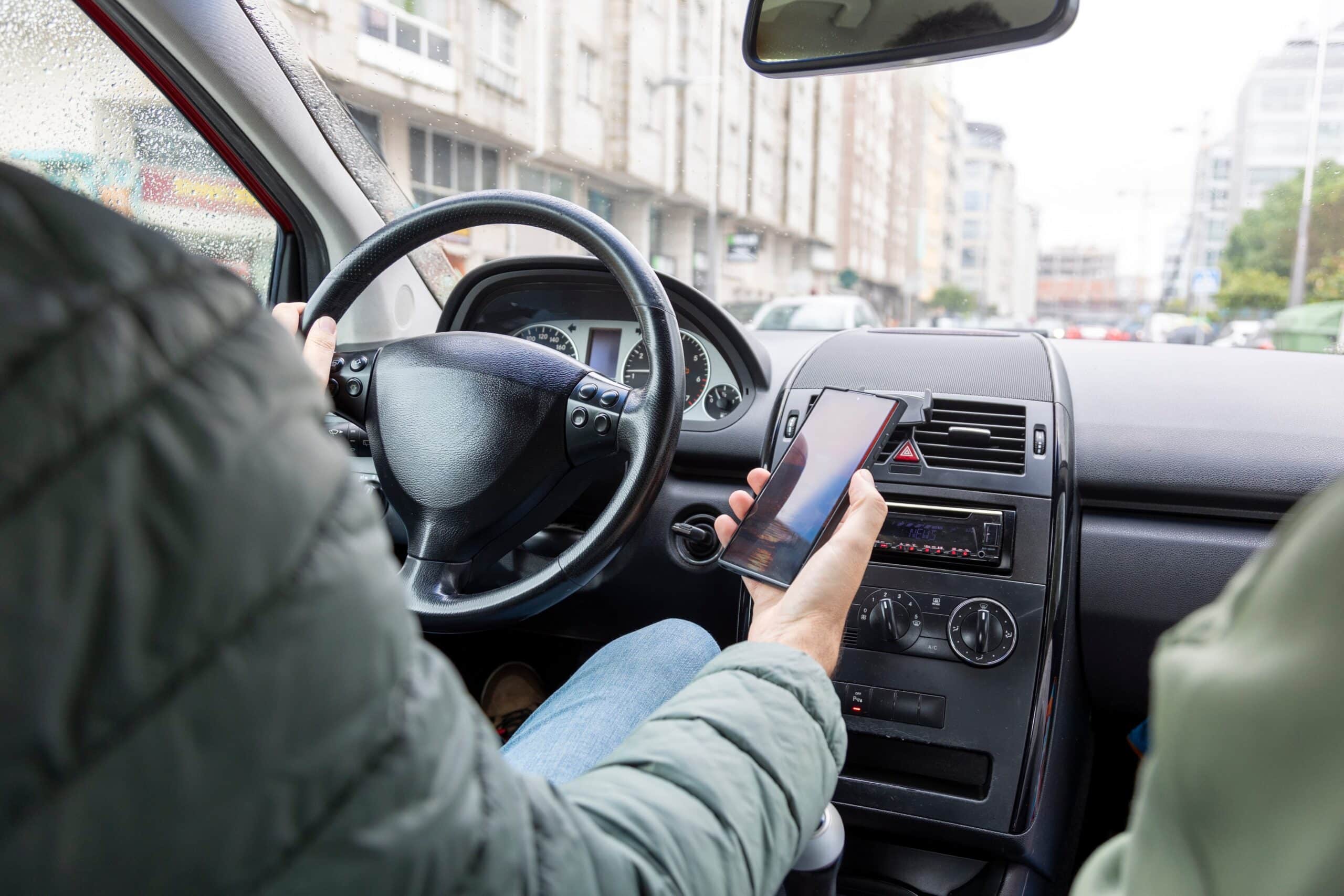 using cellphone while driving